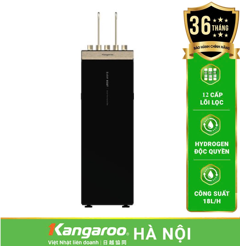 Máy lọc nước Kangaroo Hydrogen ion kiềm nóng lạnh KGHC12A3