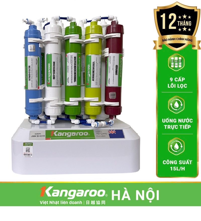 Máy lọc nước Kangaroo KGRP88 - 9 Lõi Lọc