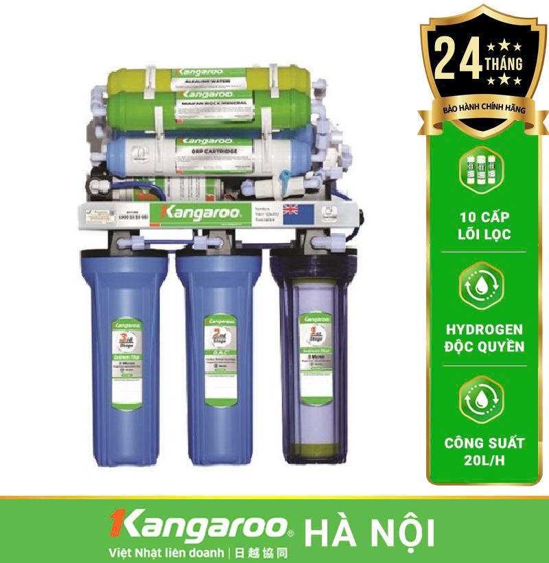 Máy lọc nước Kangaroo KGRP12 /KG 109A , 9 Lõi lọc KV