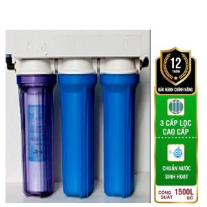 Bộ Lọc Đầu Nguồn 3 cấp lọc thô