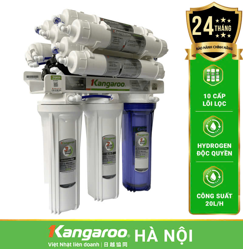 KG100HG Máy lọc nước Kangaroo Hydrogen KV Model 2025