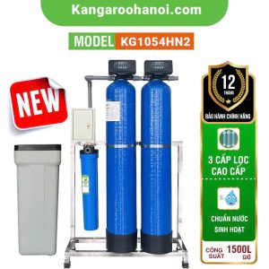 Bộ lọc tổng đầu nguồn gia đình KG1054HN2, Van tự động, Xử lý Canxi