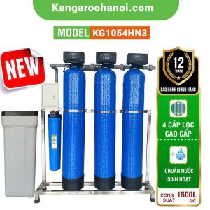 Bộ lọc tổng đầu nguồn gia đình KG1054HN3, Van tự động, Xử lý Canxi